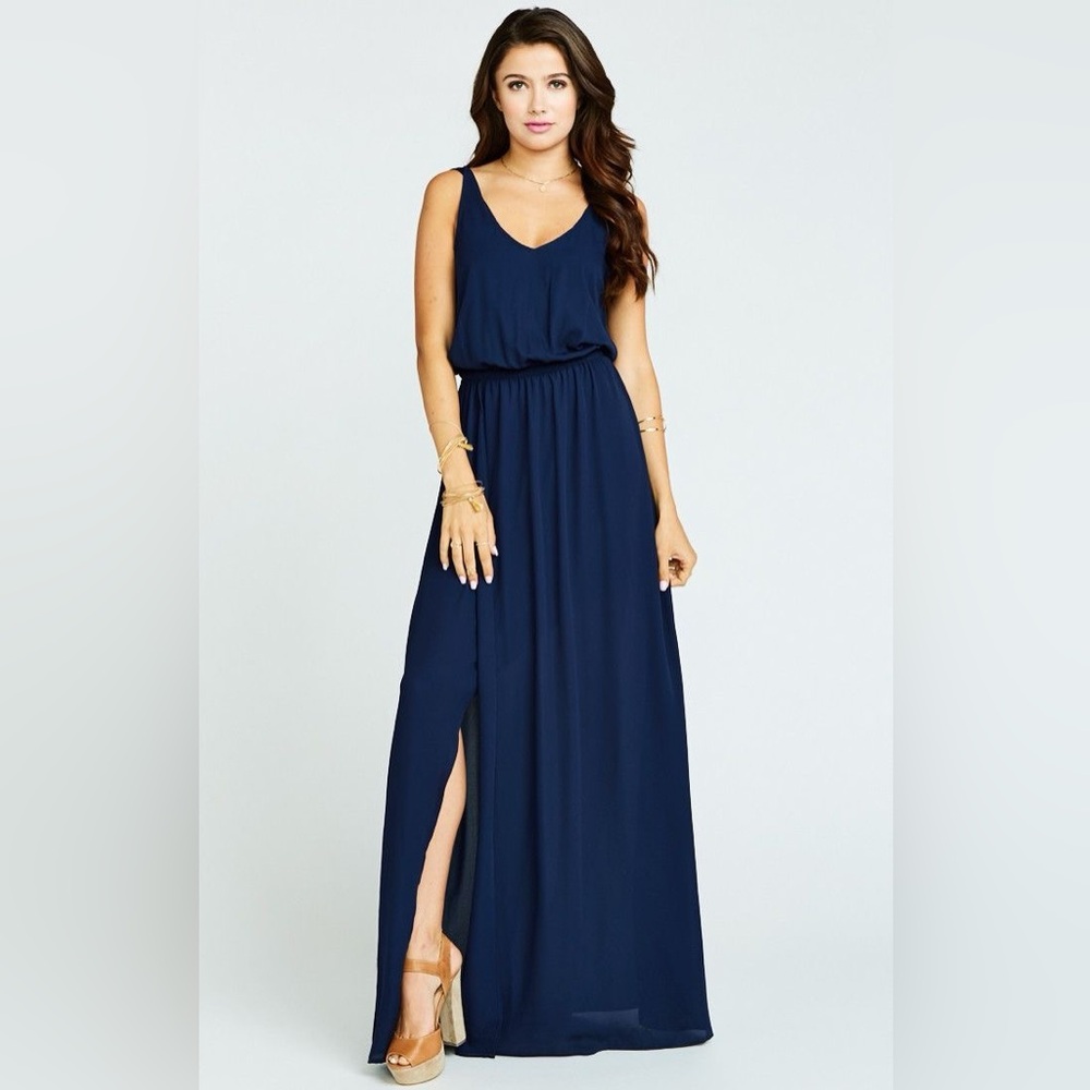 Show Me Your Mumu | Kendall Maxi Dress in Navy